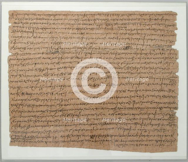 Papyrus, Coptic, 703 (?). Creator: Unknown.