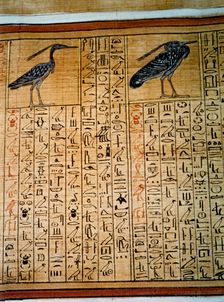 Papyrus from the tomb of Cha
