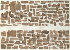Papyri Fragments, Coptic, 7th century. Creator: Unknown
