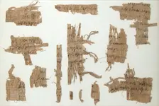 Papyri Fragments, Coptic, ca. 600. Creator: Unknown