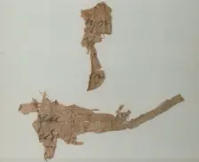 Papyri Fragments, Coptic, ca. 600. Creator: Unknown
