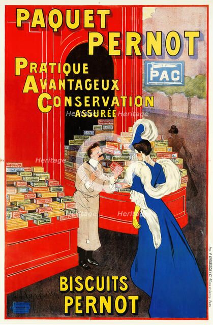 Paquet Pernot , 1912. Creator: Cappiello, Leonetto (1875-1942).