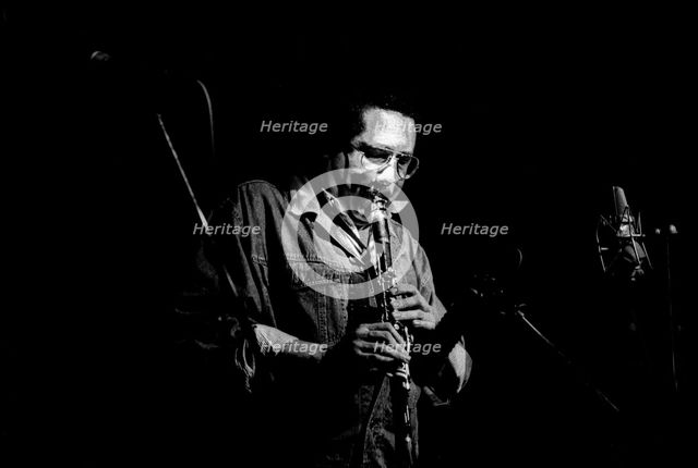 Paquito D'Rivera, Ronnie Scott's, Soho, London, May, 1992.  Artist: Brian O'Connor.