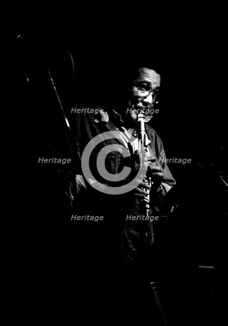 Paquito D'Rivera, Ronnie Scott's, Soho, London, May 1992.  Artist: Brian O'Connor.