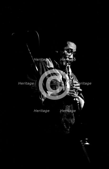 Paquito D'Rivera, Ronnie Scott's, Soho, London, May, 1992.  Artist: Brian O'Connor.