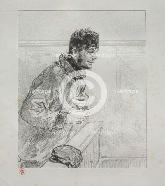 Par-ci, par-lá: I should like to remark to M. Le Président that I have been made to play a part.... Creator: Paul Gavarni (French, 1804-1866).