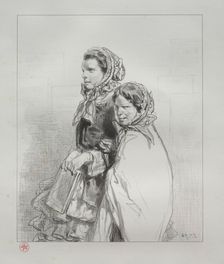 Par-ci, par-lá: My Daughter has sung, 1854-1856. Creator: Paul Gavarni (French, 1804-1866)