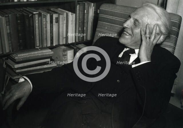 Pär Lagerkvist, Swedish author, 20th century. Artist: Karl Sandels