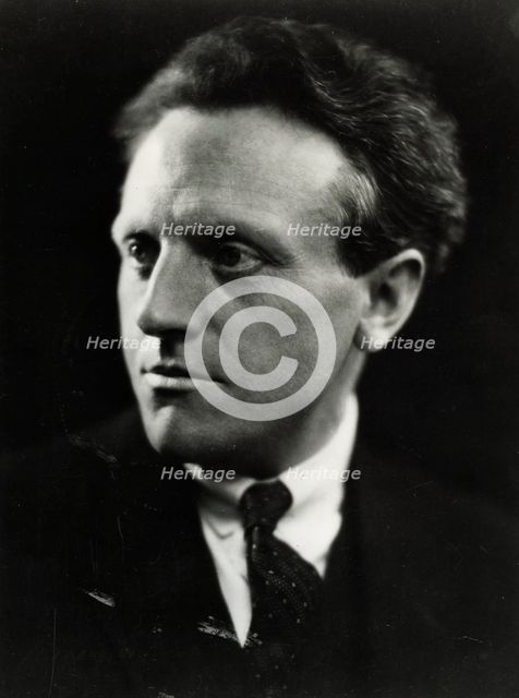 Pär Lagerkvist, Swedish author, 20th century. Creator: Karl Sandels.