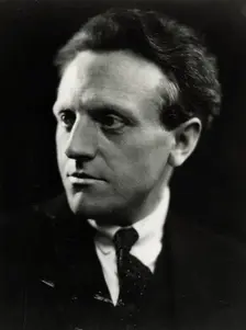 Pär Lagerkvist, Swedish author, 20th century. Creator: Karl Sandels
