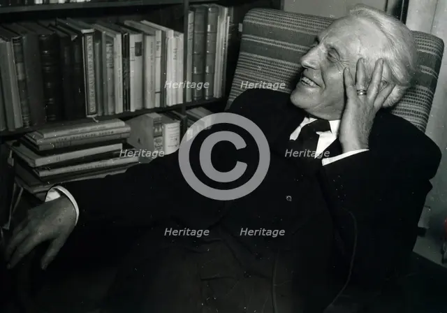 Pär Lagerkvist, Swedish author, 20th century. Creator: Karl Sandels.