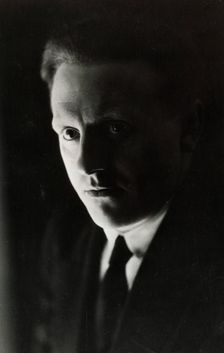 Pär Lagerkvist, Swedish author, 20th century. Creator: Karl Sandels