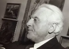 Pär Lagerkvist, Swedish author, 20th century. Creator: Karl Sandels