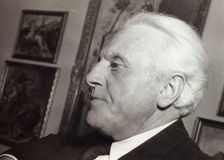 Pär Lagerkvist, Swedish author, 20th century. Creator: Karl Sandels