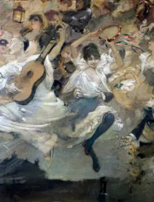 Parce Domine detail, c1884.. Artist: Léon Adolphe Willette