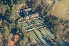 Parcevall Hall terraced garden, North Yorkshire, 2024. Creator: Robyn Andrews