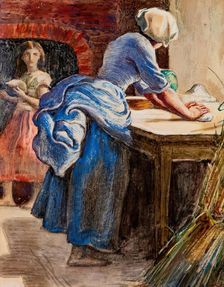 Parable-The Leaven, c1860. Creator: John Everett Millais