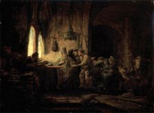 Parable of the Laborers in the Vineyard, 1637. Creator: Rembrandt Harmensz van Rijn