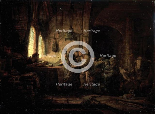 Parable of the Laborers in the Vineyard, 1637. Creator: Rembrandt Harmensz van Rijn.