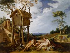 Parable of the Wheat and the Tares, 1624. Creator: Abraham Bloemaert