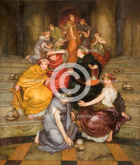 Parable Of The Wise And Foolish Virgins, 1899. Creator: William John Wainwright.