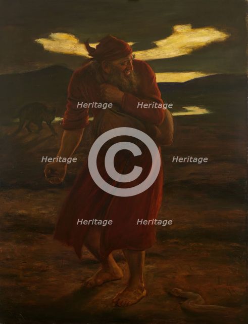 Parable of the Tares, 1865. Creator: John Everett Millais.