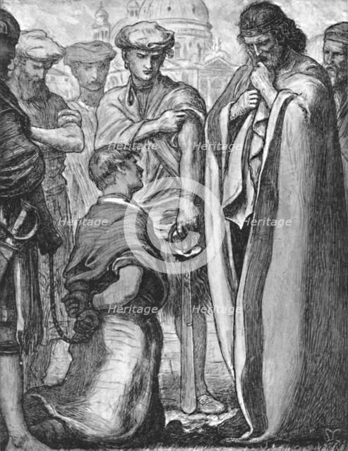 'Parable of the Unmerciful Servant.', c1850-1890, (1923). Artist: John Everett Millais.
