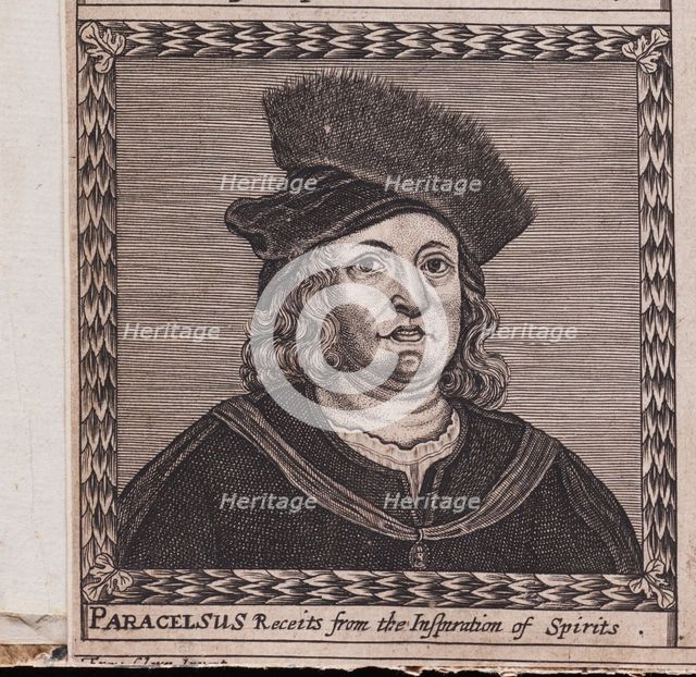Paracelsus (From: The order of the Inspirati), 1659. Artist: Anonymous  