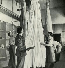 Parachute Packers c1943. Creator: Cecil Beaton