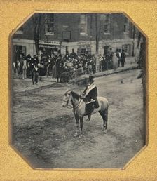 Parade Marshal, Dayton, Ohio, 1846. Creator: Unknown