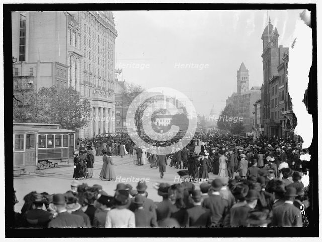 Parade On Pennsylvania Ave, between 1910 and 1921. Creator: Harris & Ewing.