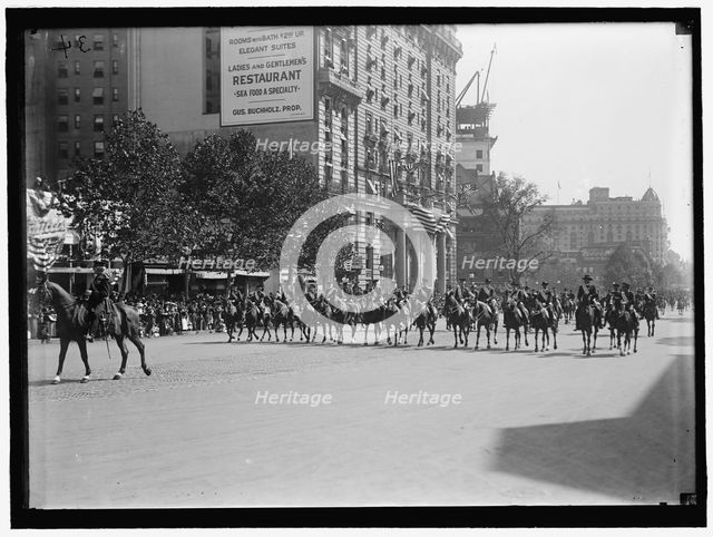 Parade On Pennsylvania Ave, between 1910 and 1921. Creator: Harris & Ewing.