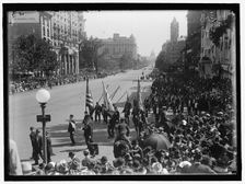 Parade On Pennsylvania Ave, between 1910 and 1921. Creator: Harris & Ewing