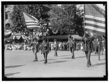 Parade On Pennsylvania Ave. Kan, between 1910 and 1921. Creator: Harris & Ewing