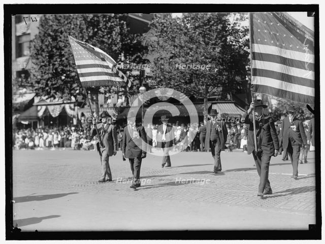 Parade On Pennsylvania Ave. Kan, between 1910 and 1921. Creator: Harris & Ewing.