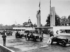 Parade at the Italian Grand Prix, Monza, 1933