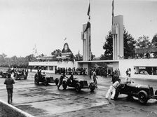 Parade at the Italian Grand Prix, Monza, 1933