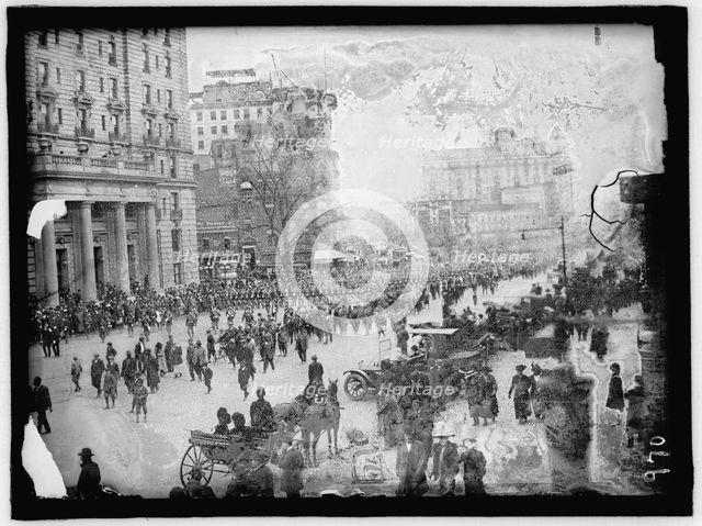 Parade, between 1909 and 1914. Creator: Harris & Ewing.