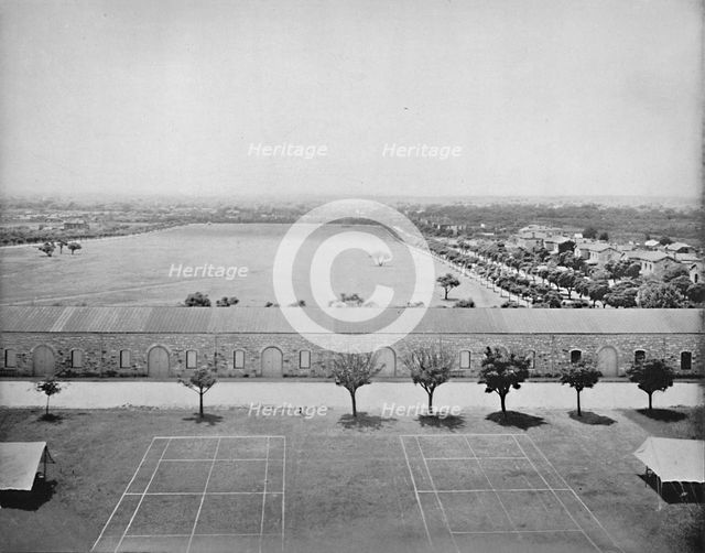 'Parade Grounds, San Antonio, Texas', c1897. Creator: Unknown.