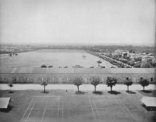 Parade Grounds, San Antonio, Texas c1897. Creator: Unknown