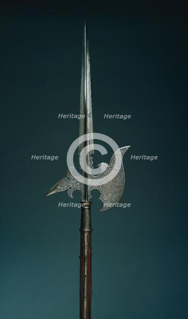 Parade Halberd (from the state guard of Elector Christian I of Saxony [ 1560- 91]), 1586-1591. Creator: Unknown.