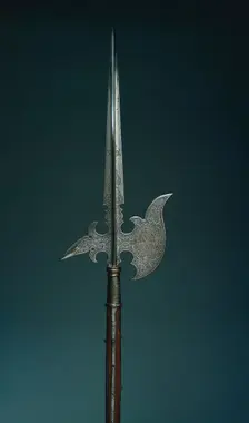 Parade Halberd (from the state guard of Elector Christian I of Saxony [ 1560- 91]), 1586-1591. Creator: Unknown