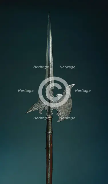 Parade Halberd (from the state guard of Elector Christian I of Saxony [ 1560- 91]), 1586-1591. Creator: Unknown.