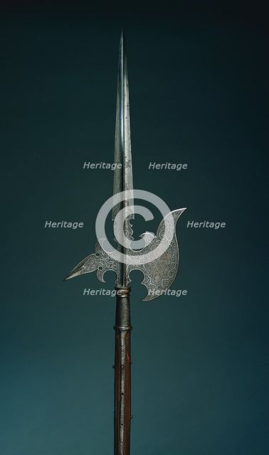 Parade Halberd (from the state guard of Elector Christian I of Saxony [ 1560- 91]), 1586-1591. Creator: Unknown.