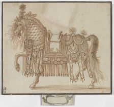 Parade Horse, 1619?. Creator: Anonymous