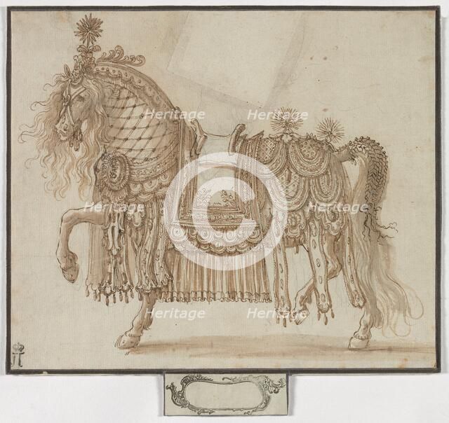 Parade Horse, 1619?. Creator: Anonymous.