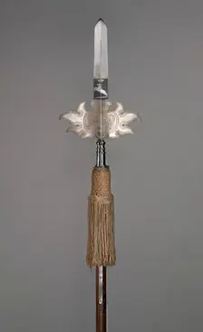 Parade Partisan (from the Bodyguard of August Wilhelm, Duke of Brunswick- Wolfenbüttel..., 1718. Creator: Unknown