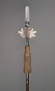 Parade Partisan (from the Bodyguard of August Wilhelm, Duke of Brunswick- Wolfenbüttel..., 1718. Creator: Unknown