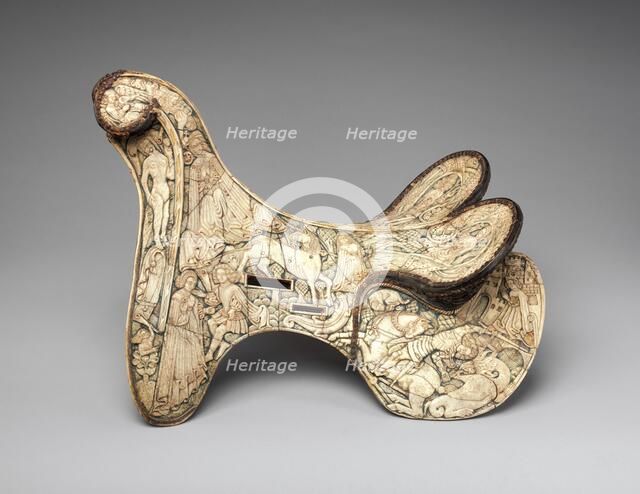 Parade Saddle, German or Tyrolean, ca. 1450. Creator: Unknown.