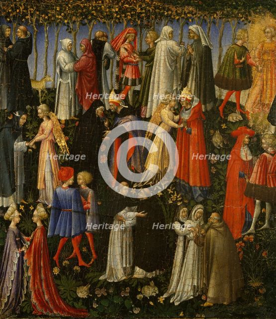 Paradise, 1445. Creator: Giovanni di Paolo.